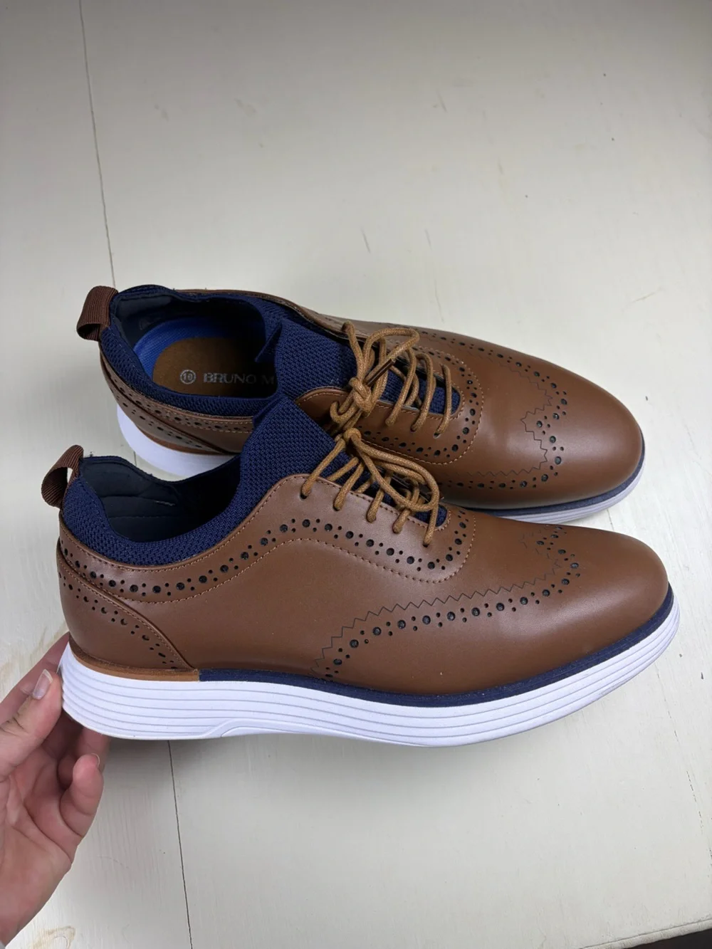 Bruno Marc Men’s Brown dress shoes